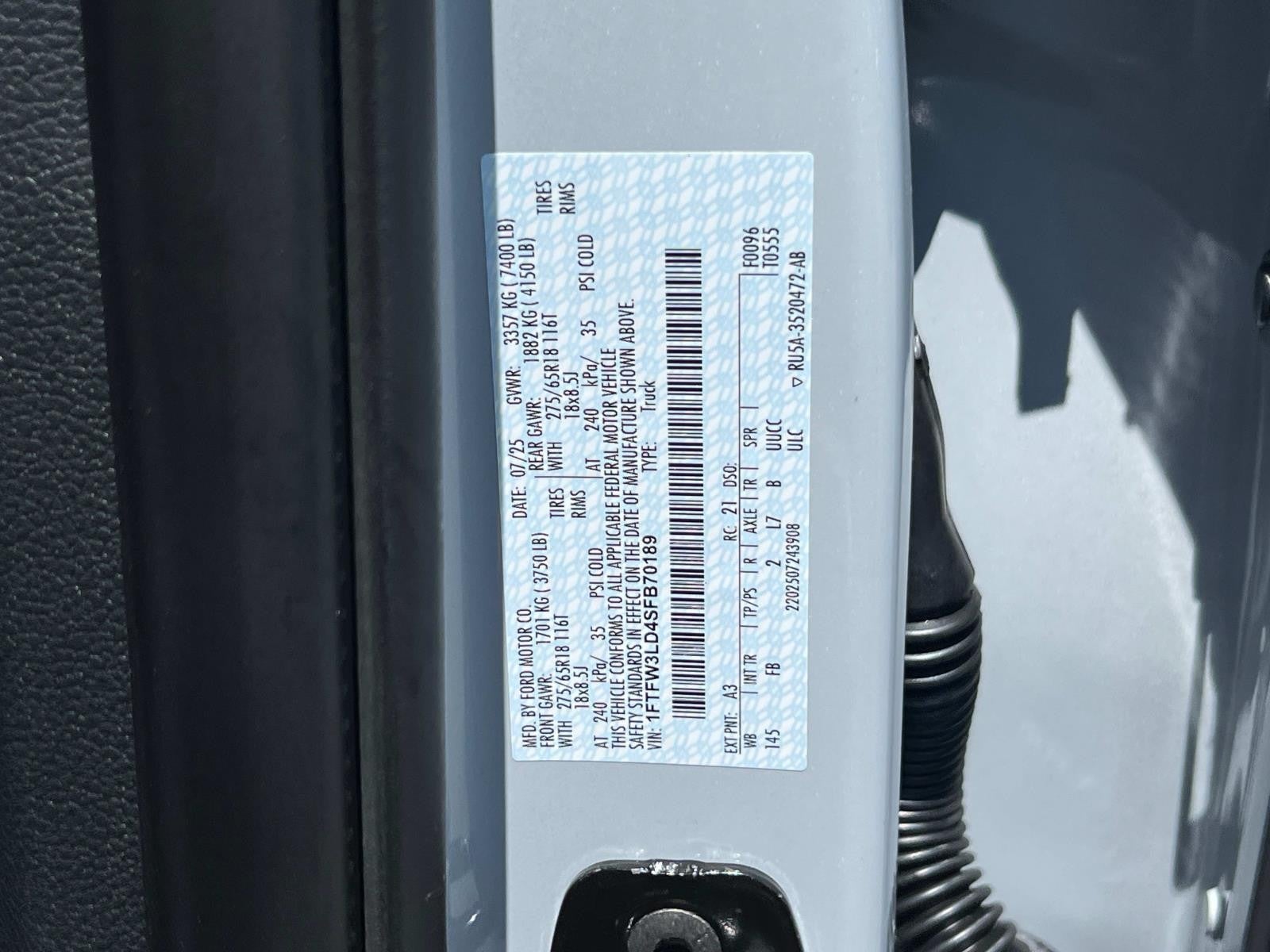 2025 Ford F-150 XLT 4WD SUPERCREW 5.5' BO