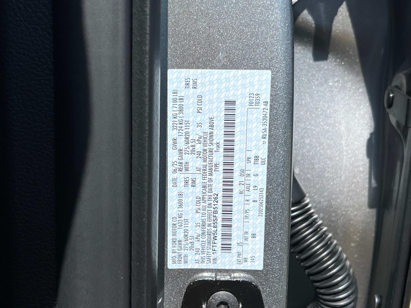 2025 Ford F-150 LARIAT 4WD SUPERCREW 5.5'