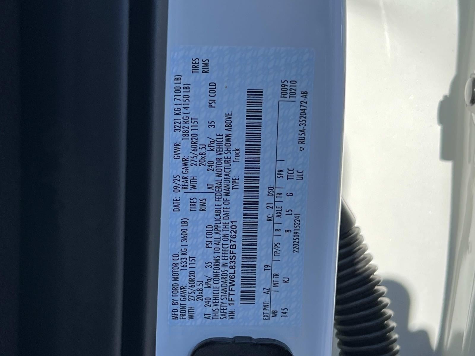 2025 Ford F-150 KING RANCH 4WD SUPERCREW PUG PACKAGE