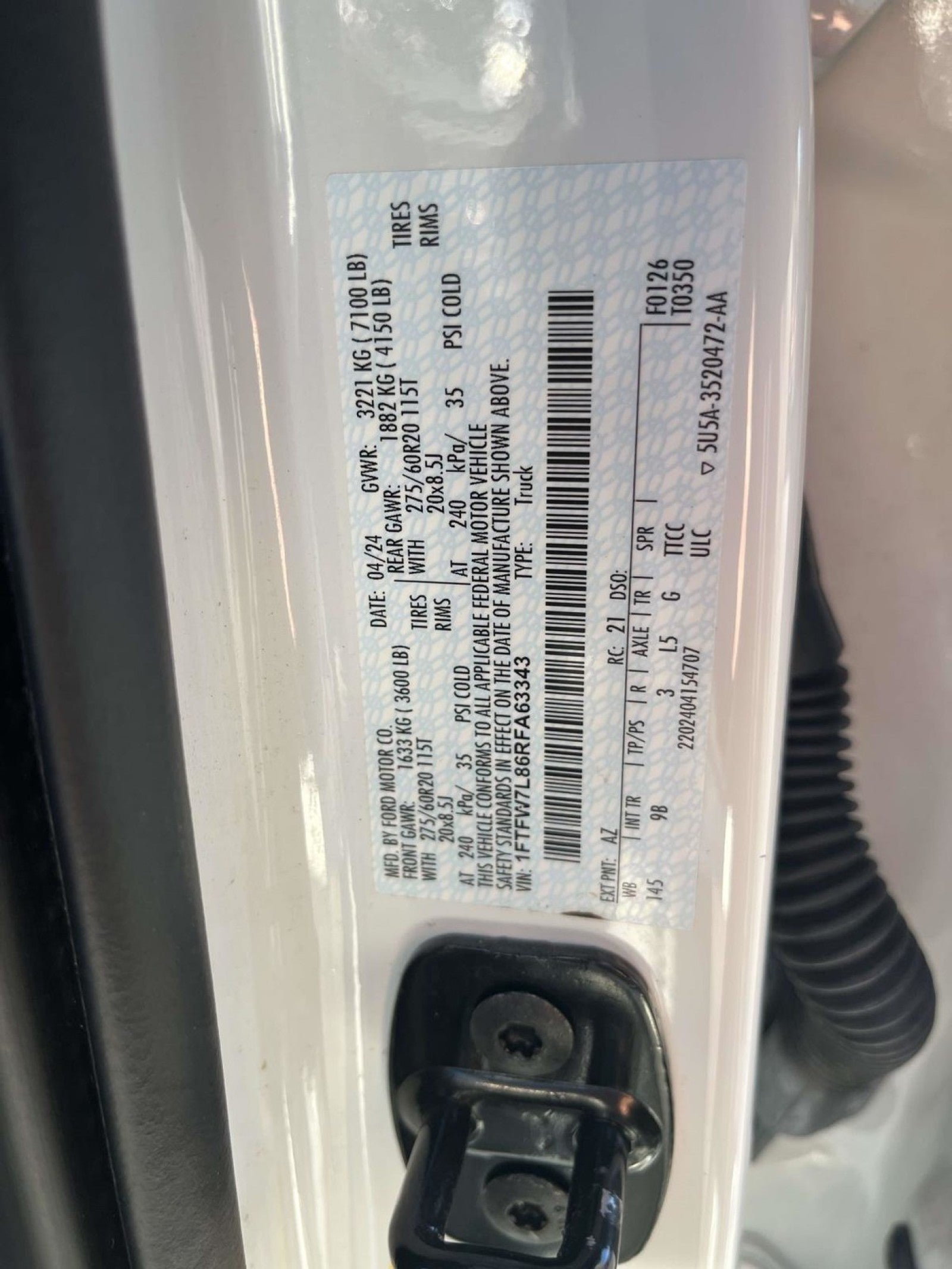 2024 Ford F-150 Platinum