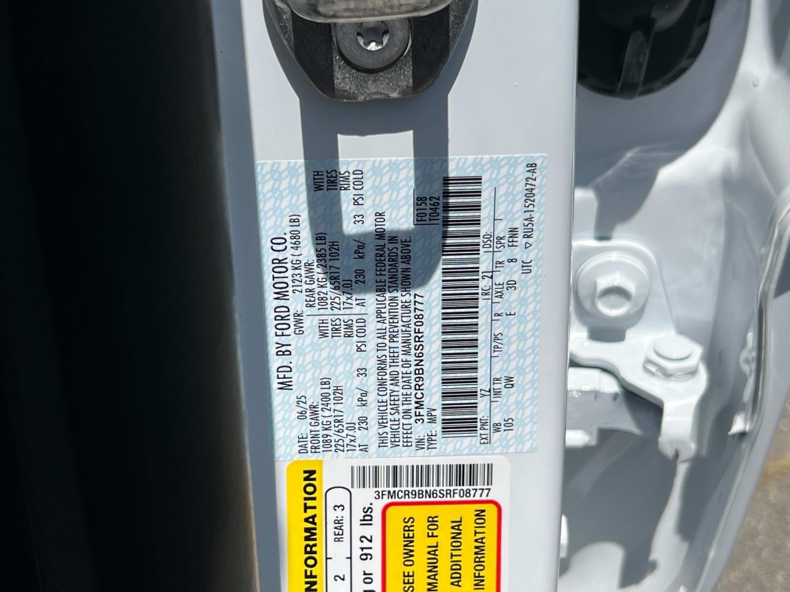 2025 Ford Bronco Sport BIG BEND 4X4