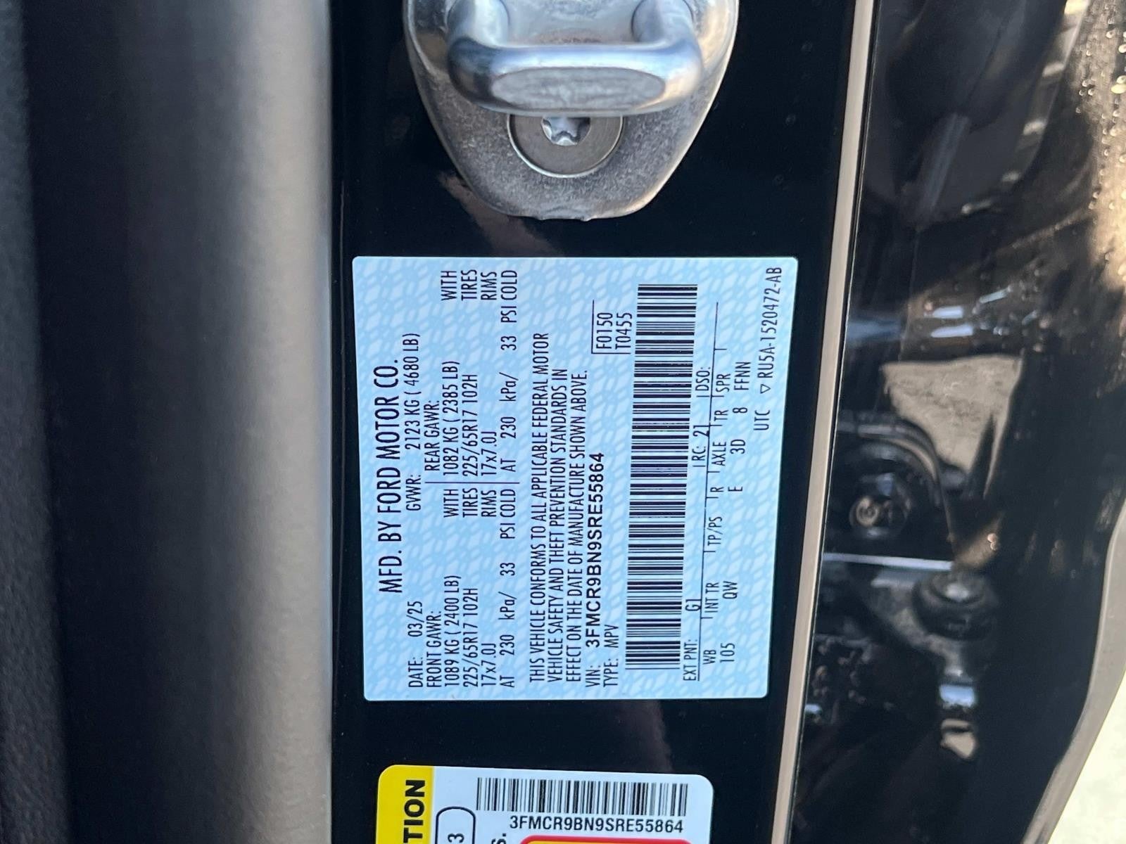 2025 Ford Bronco Sport BIG BEND 4X4