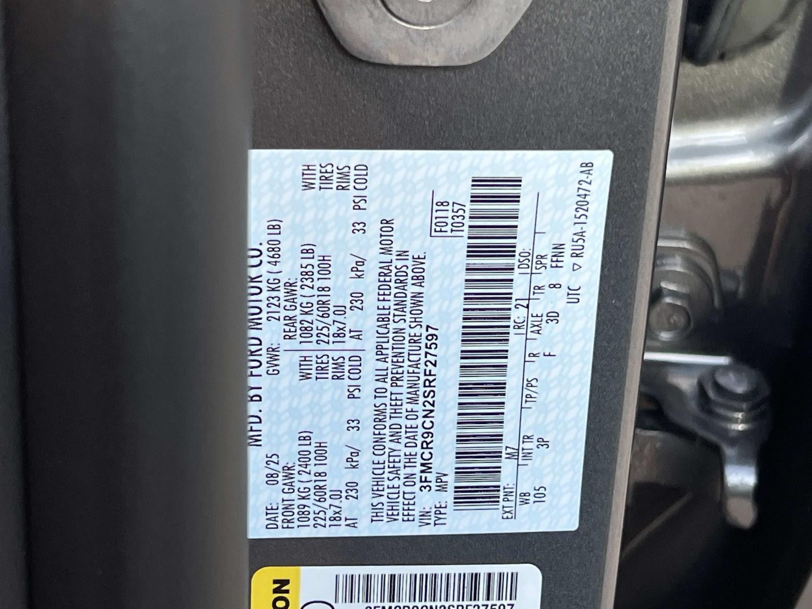 2025 Ford Bronco Sport OUTER BANKS 4X4