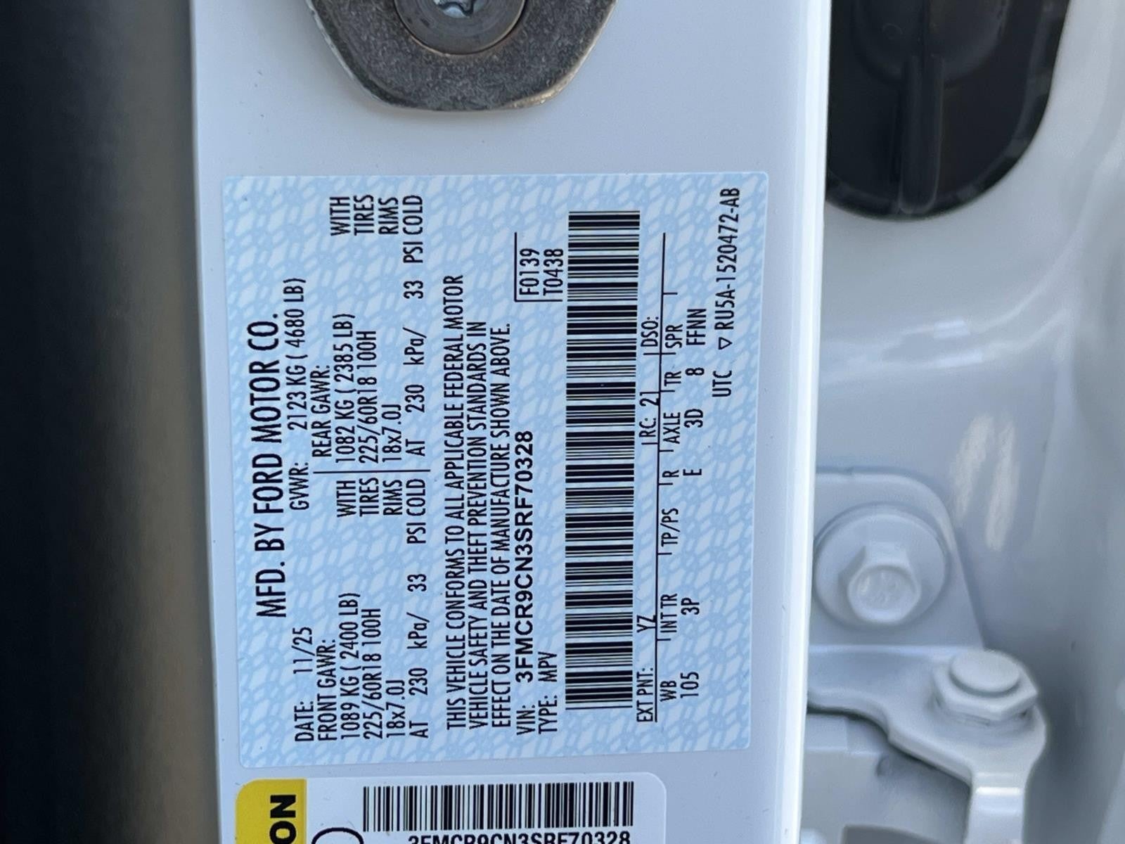 2025 Ford Bronco Sport OUTER BANKS 4X4