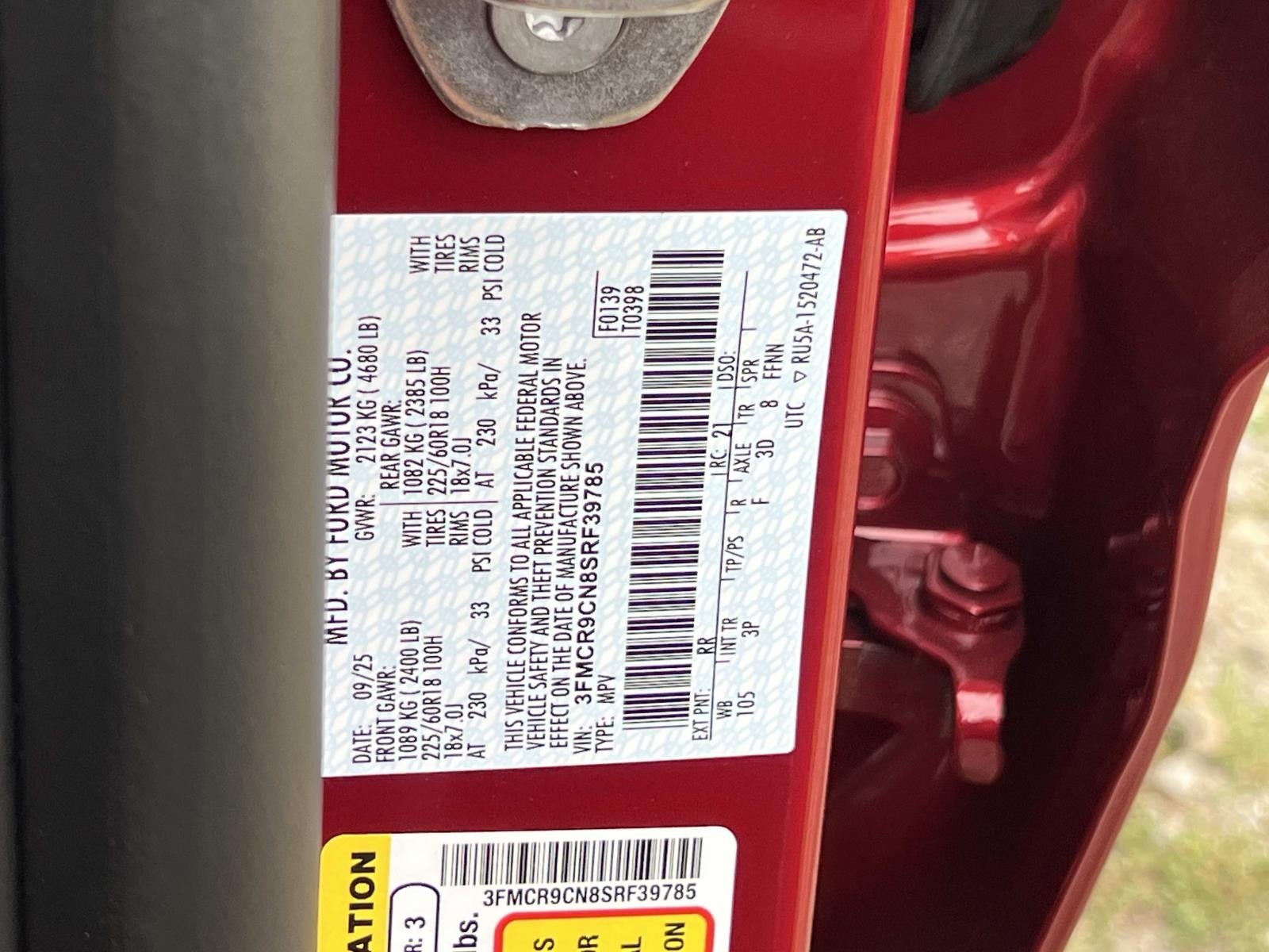 2025 Ford Bronco Sport OUTER BANKS 4X4