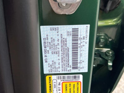 2025 Ford Bronco Sport BADLANDS 4X4