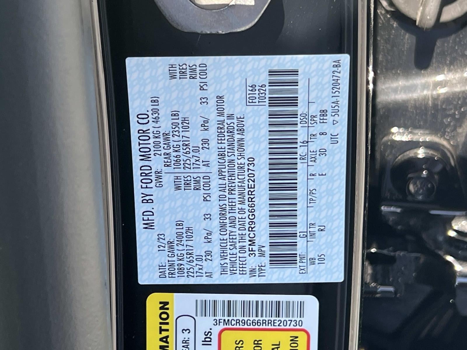 2024 Ford Bronco Sport HERITAGE 4X4