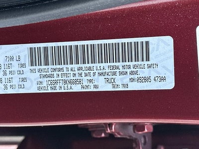 2019 RAM 1500 Big Horn/Lone Star