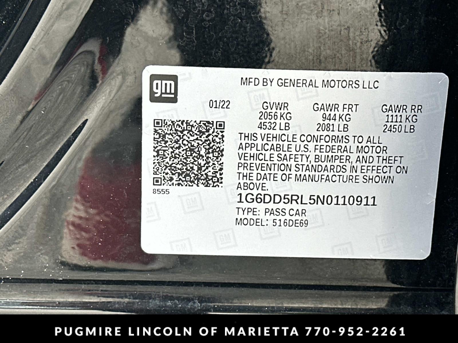 2022 Cadillac CT4-V V-Series