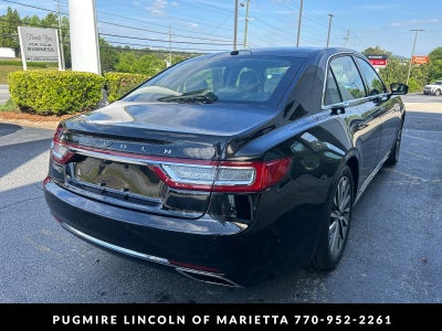 2017 Lincoln Continental Select