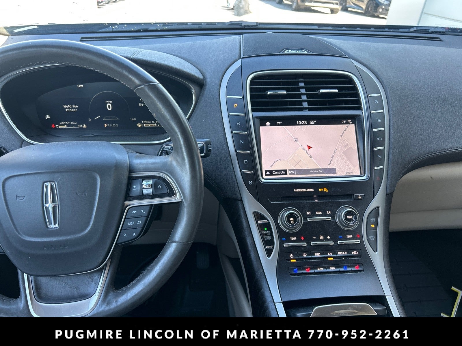 2019 Lincoln Nautilus Reserve