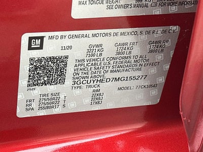 2021 Chevrolet Silverado 1500 High Country