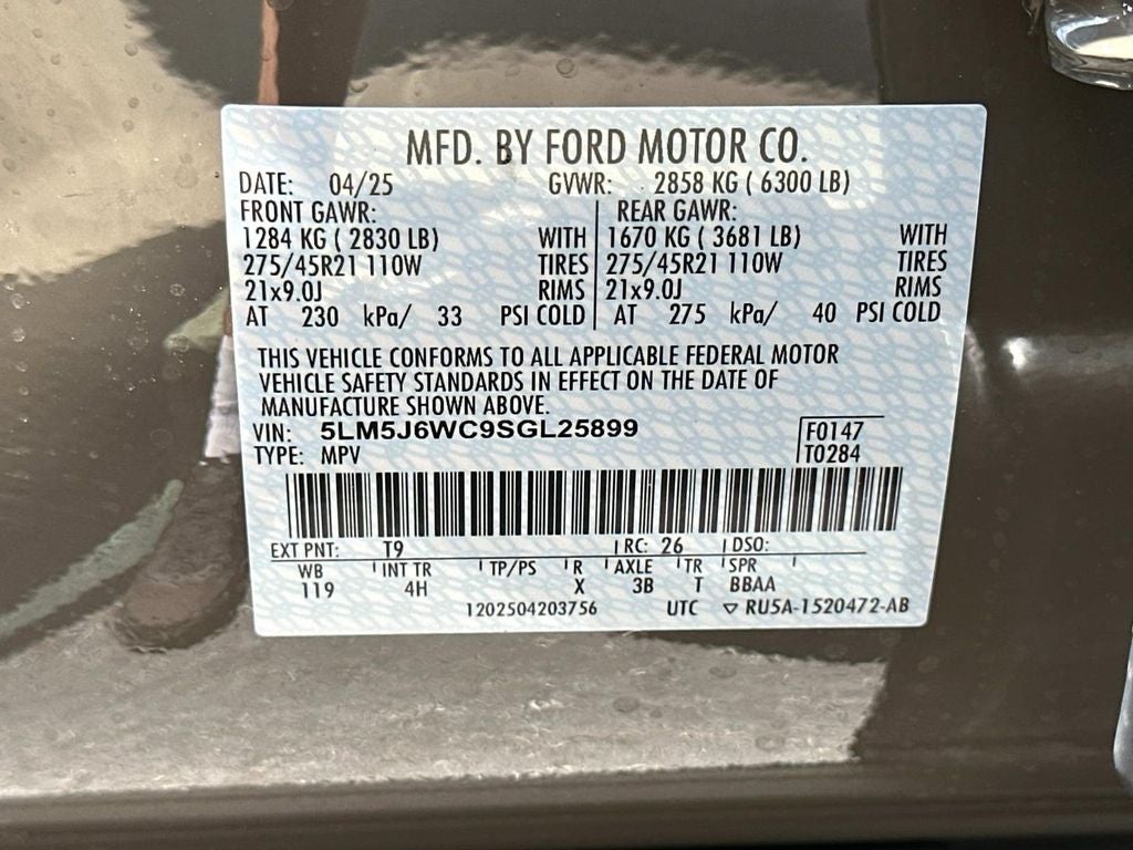 2025 Lincoln Aviator Premiere