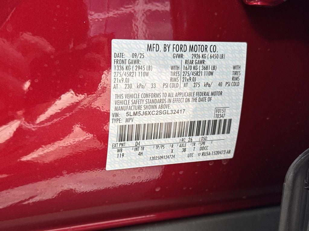 2025 Lincoln Aviator Premiere