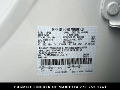 2026 Lincoln Aviator Reserve