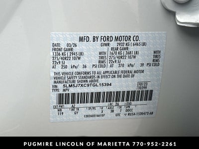 2026 Lincoln Aviator Reserve