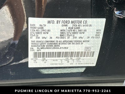 2025 Lincoln Aviator Black Label