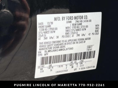 2021 Lincoln Aviator Black Label
