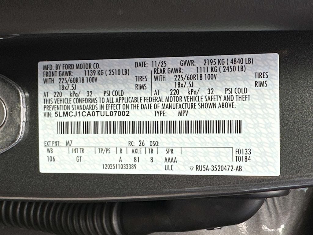 2026 Lincoln Corsair Premiere