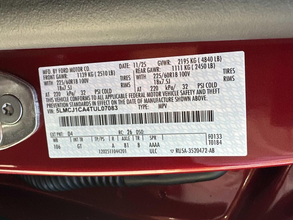 2026 Lincoln Corsair Premiere