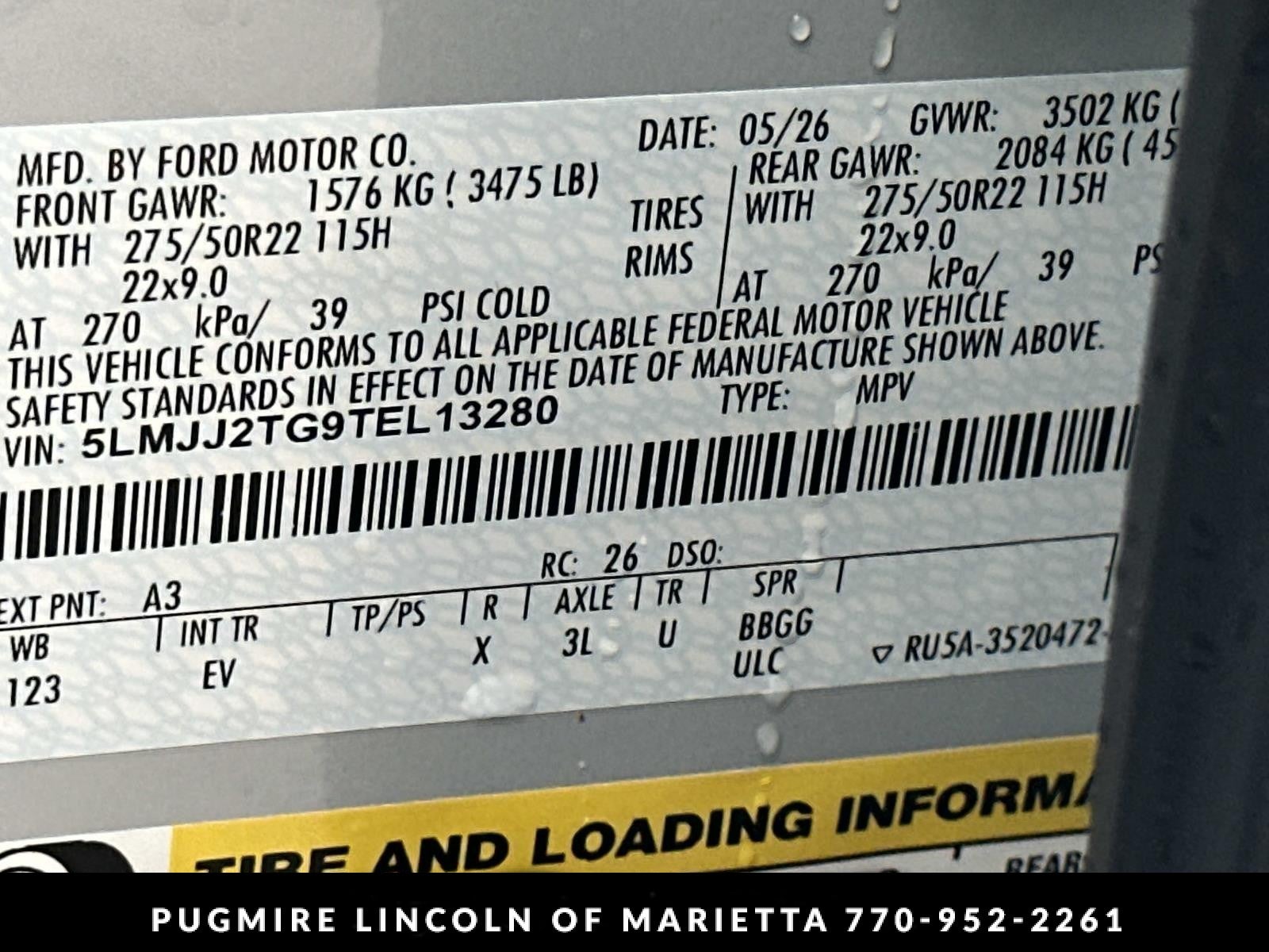 2026 Lincoln Navigator Black Label