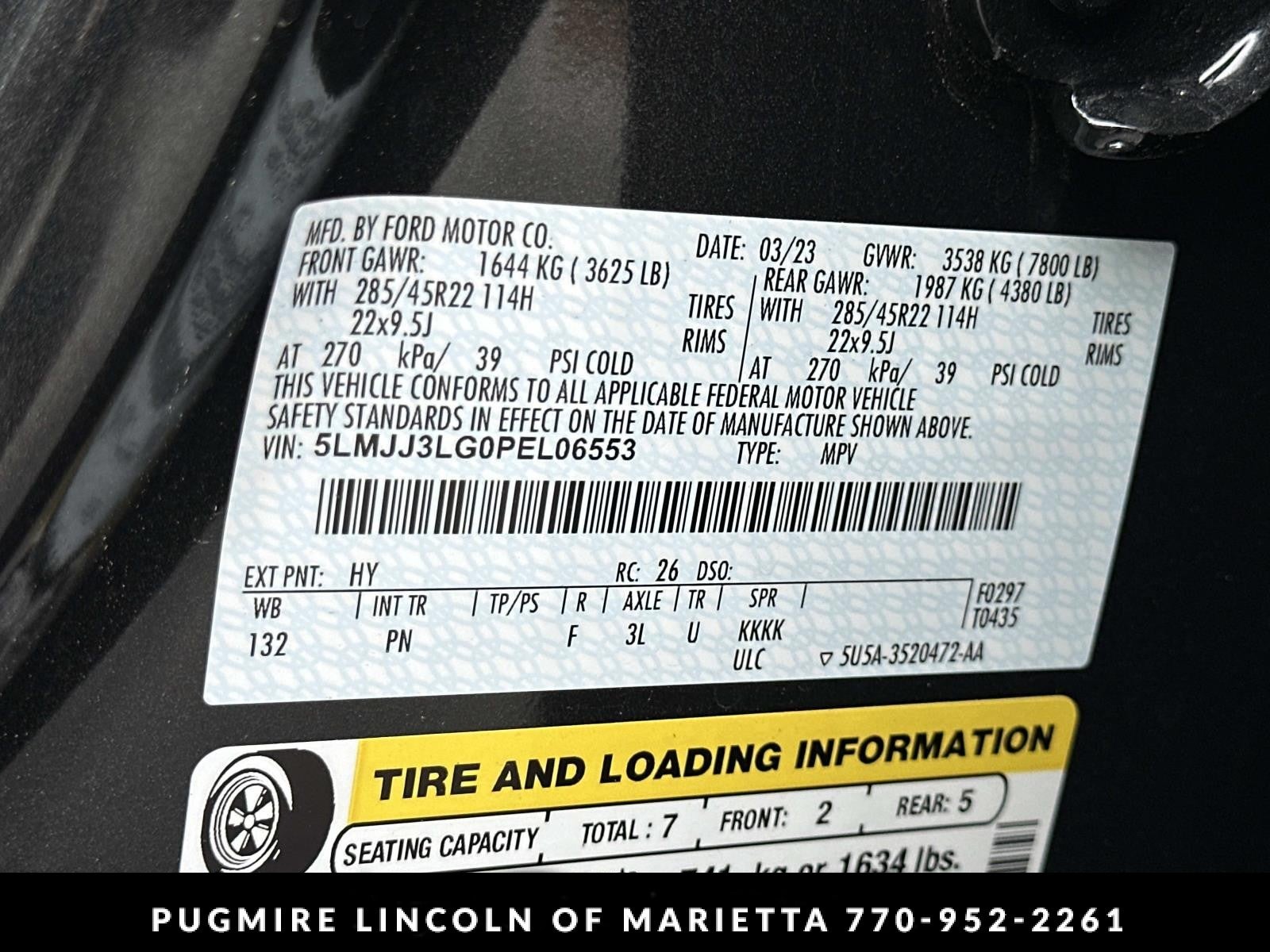 2023 Lincoln Navigator L Reserve