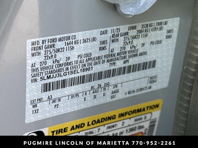 2025 Lincoln Navigator L Reserve