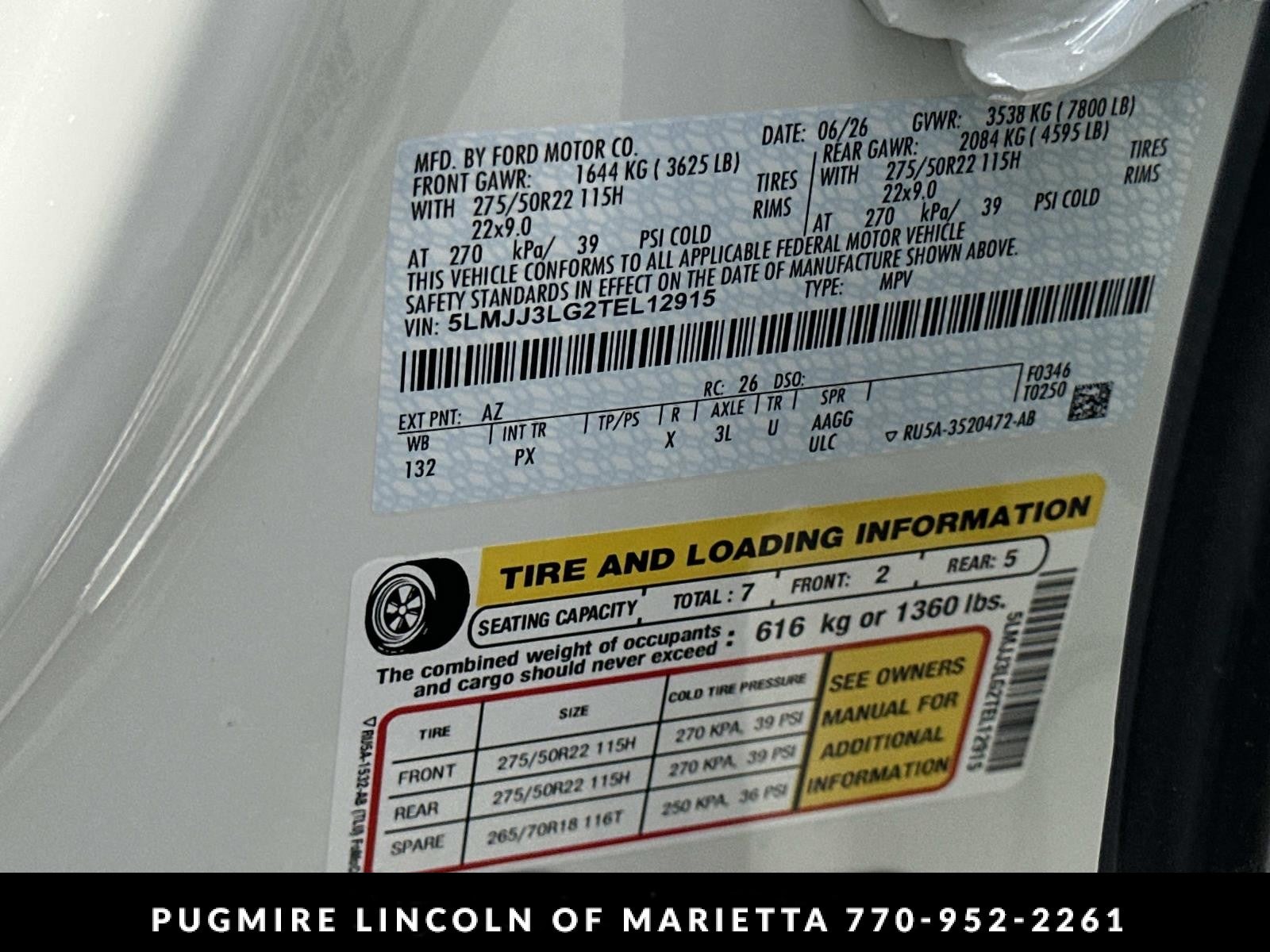 2026 Lincoln Navigator L Reserve