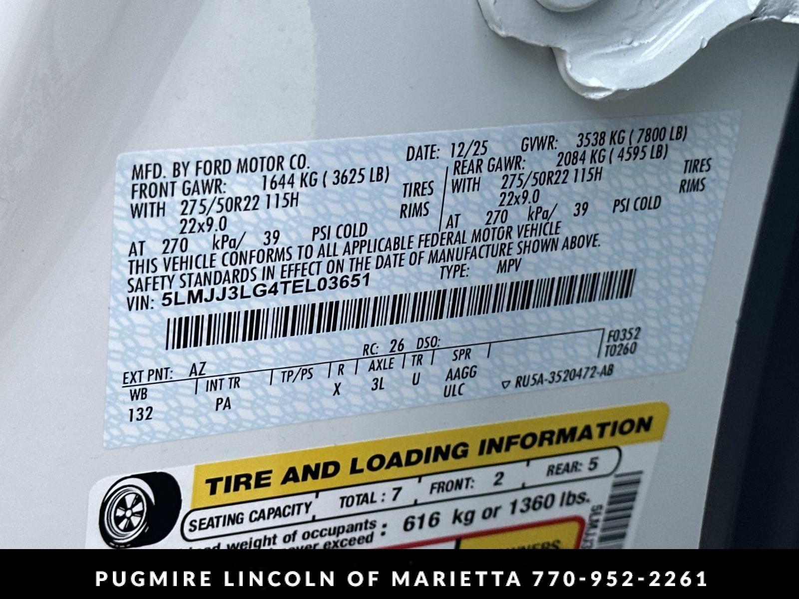 2026 Lincoln Navigator L Reserve