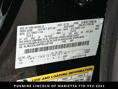 2026 Lincoln Navigator L Reserve