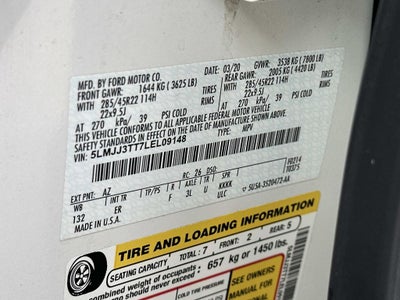 2020 Lincoln Navigator L L Black Label