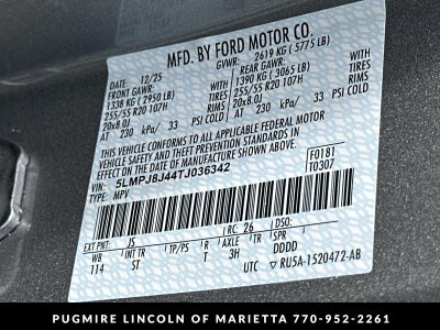 2026 Lincoln Nautilus Premiere