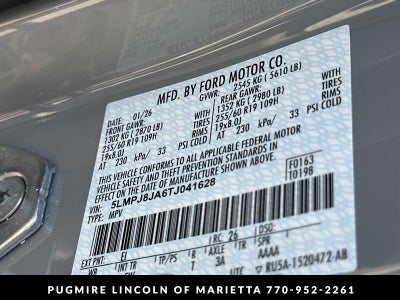 2026 Lincoln Nautilus Premiere