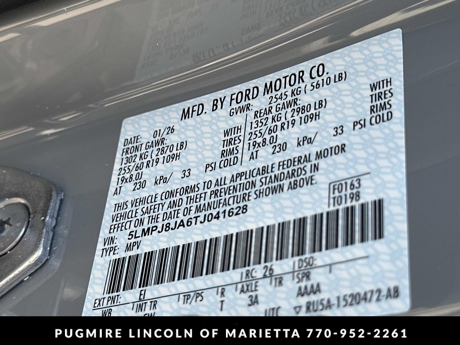2026 Lincoln Nautilus Premiere