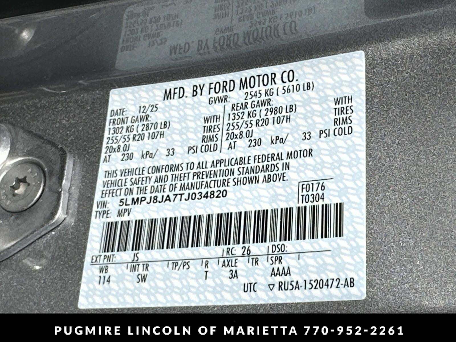 2026 Lincoln Nautilus Premiere