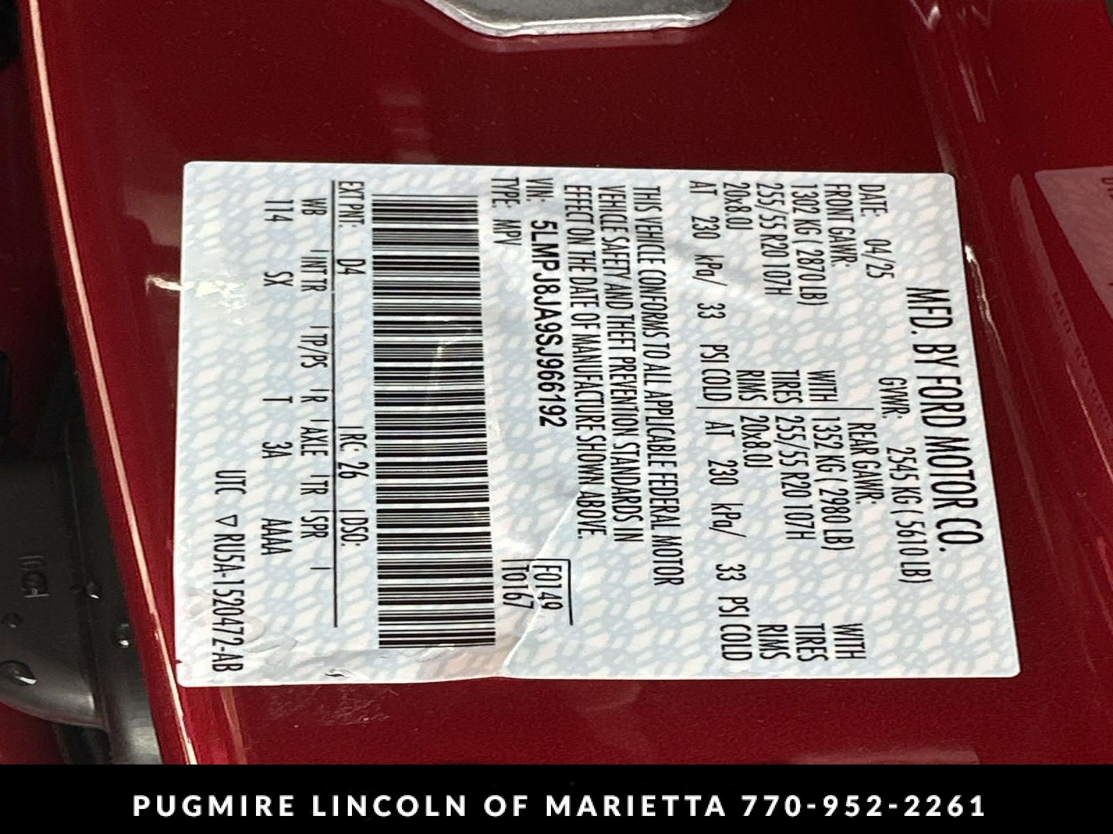 2025 Lincoln Nautilus Premiere