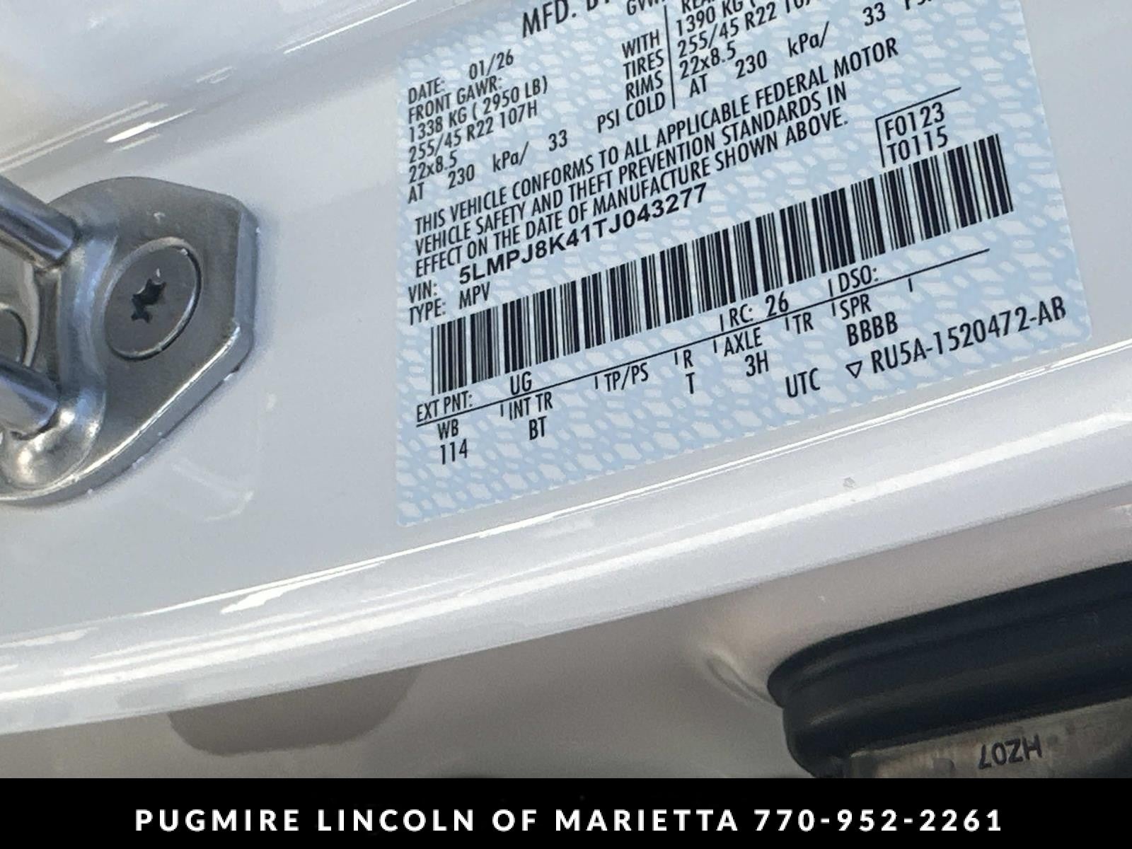2026 Lincoln Nautilus Reserve
