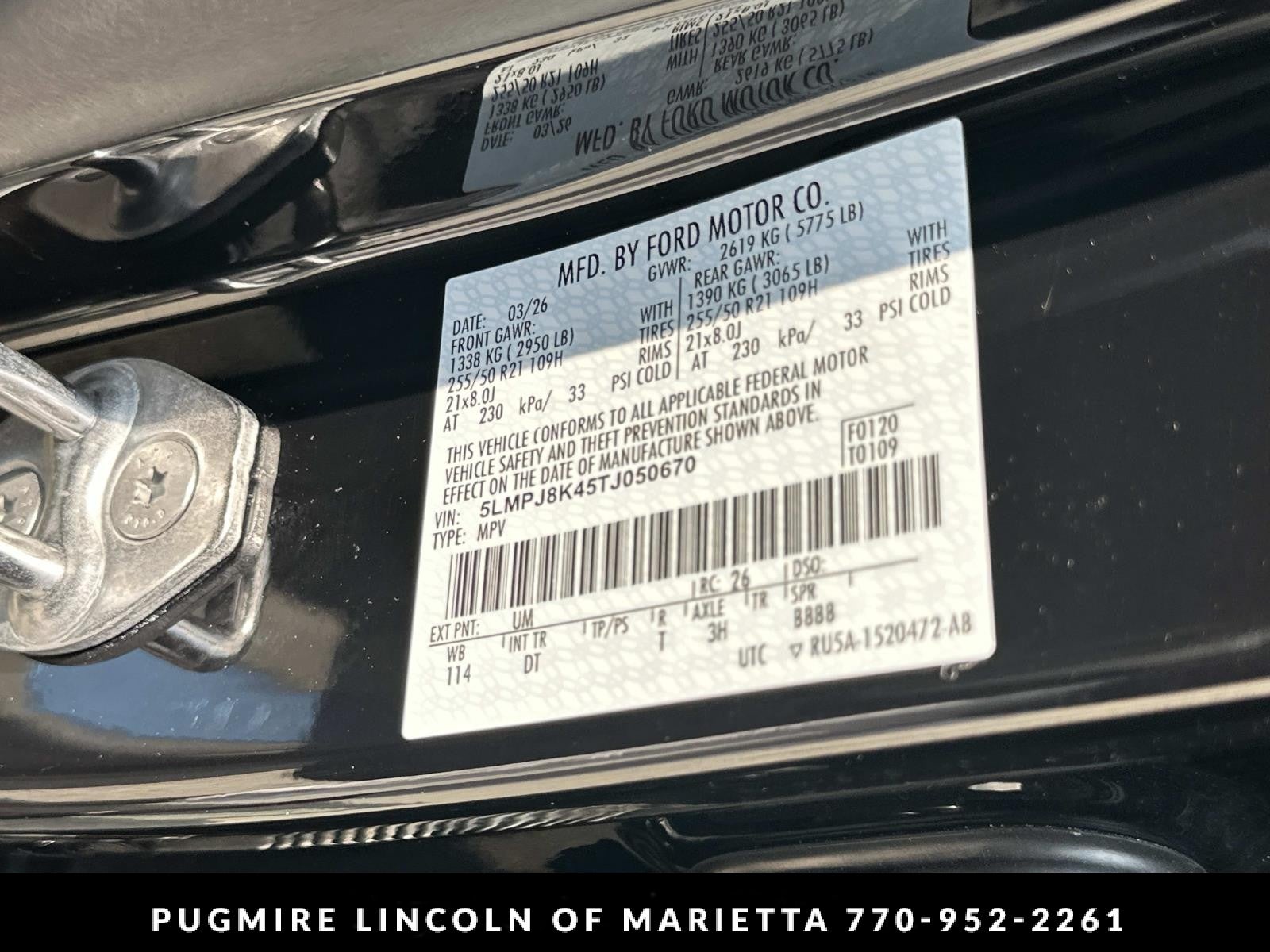 2026 Lincoln Nautilus Reserve