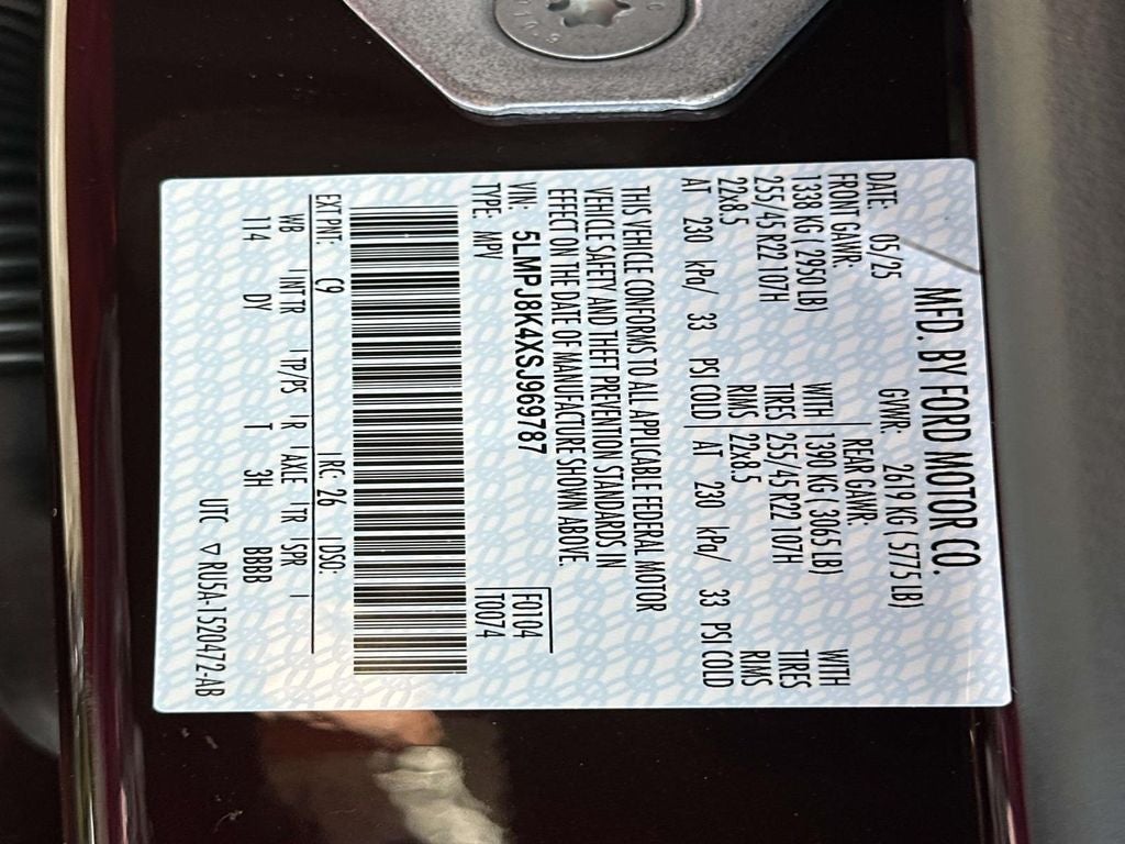 2025 Lincoln Nautilus Reserve