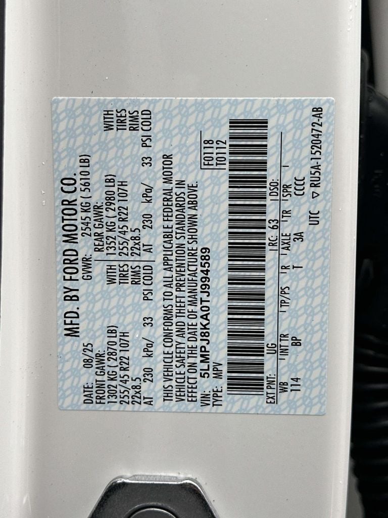 2026 Lincoln Nautilus Reserve