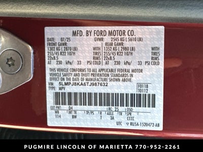 2026 Lincoln Nautilus Reserve