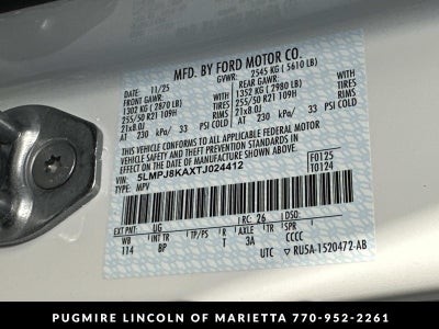 2026 Lincoln Nautilus Reserve