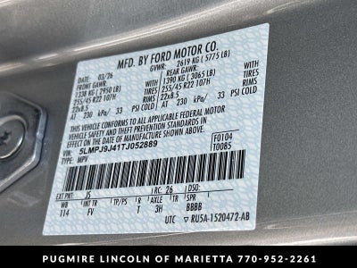 2026 Lincoln Nautilus Black Label