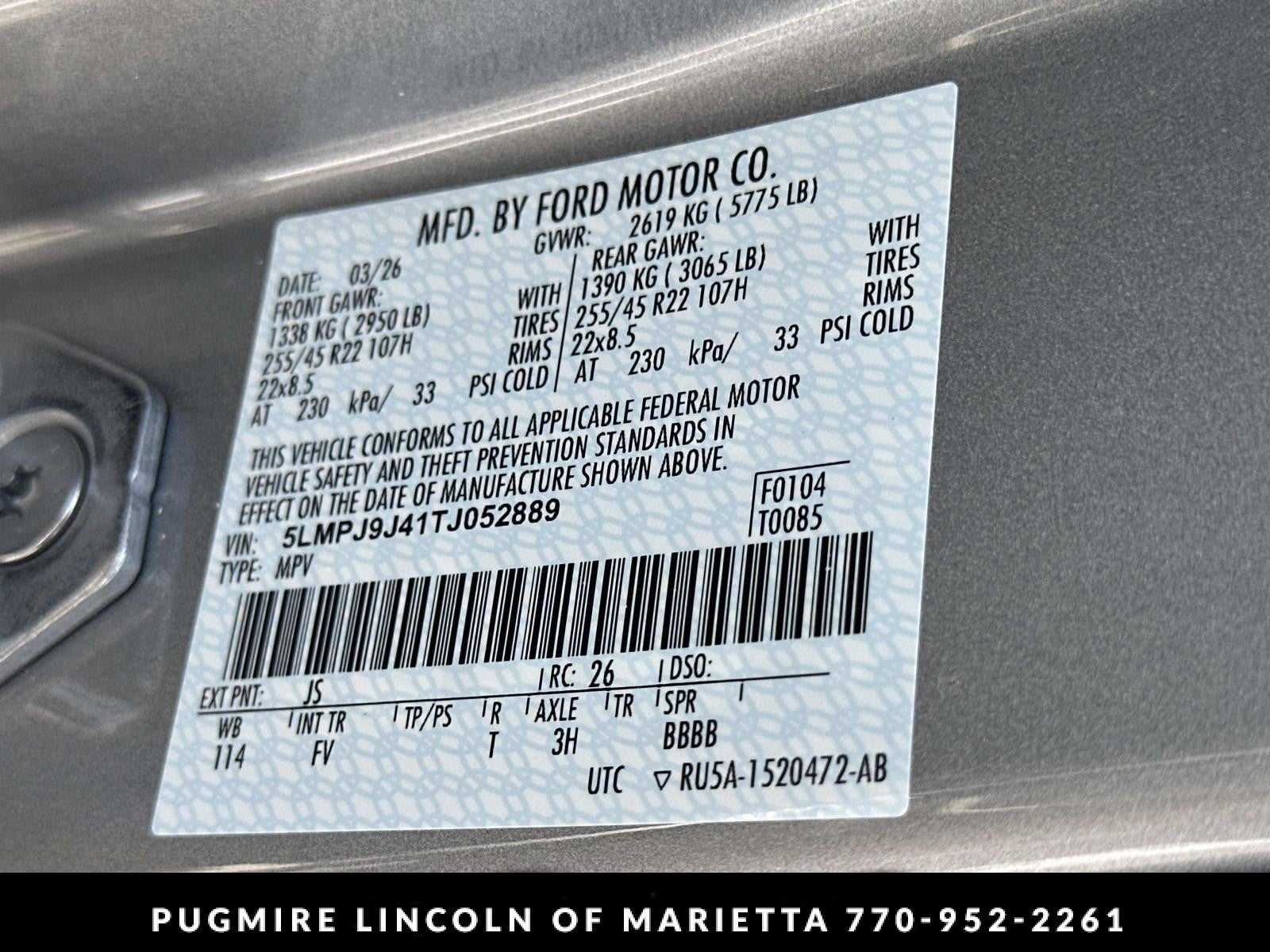 2026 Lincoln Nautilus Black Label