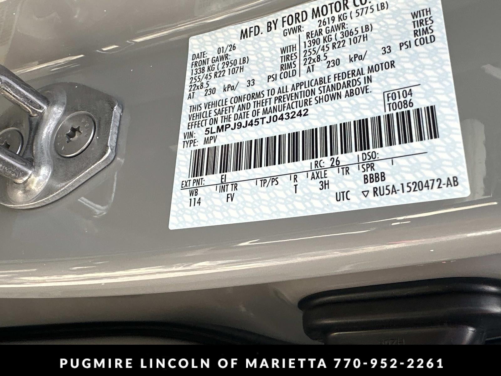 2026 Lincoln Nautilus Black Label