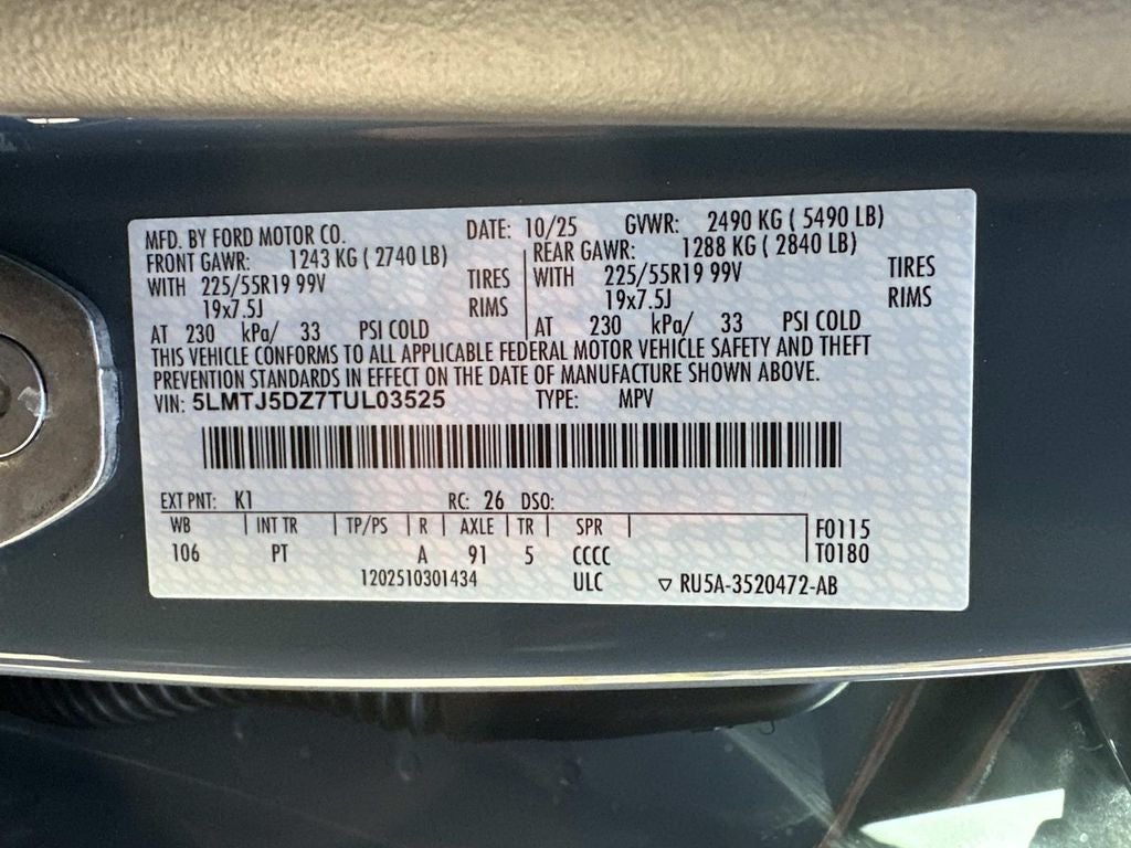 2026 Lincoln Corsair Plug-In Hybrid Grand Touring