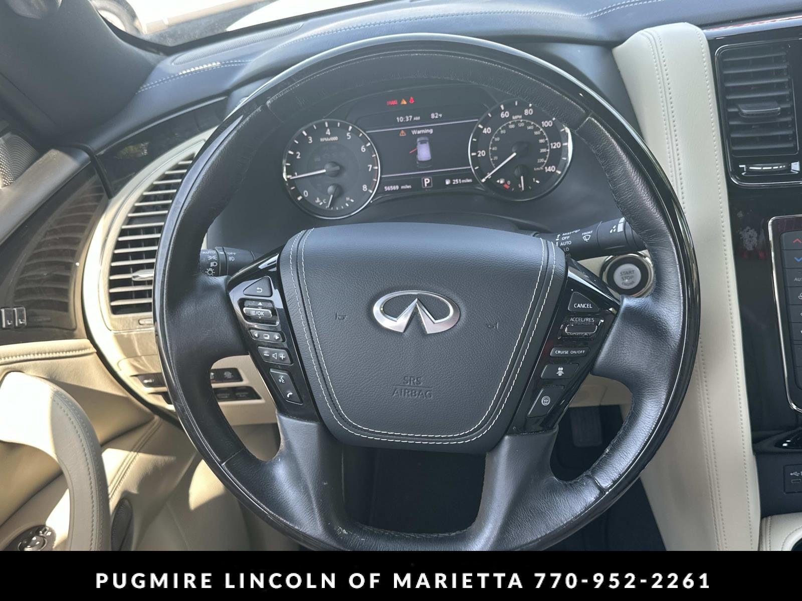 2021 INFINITI QX80 SENSORY