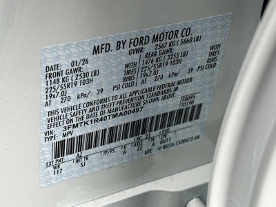 2026 Ford MUSTANG MACH-E SELECT RWD