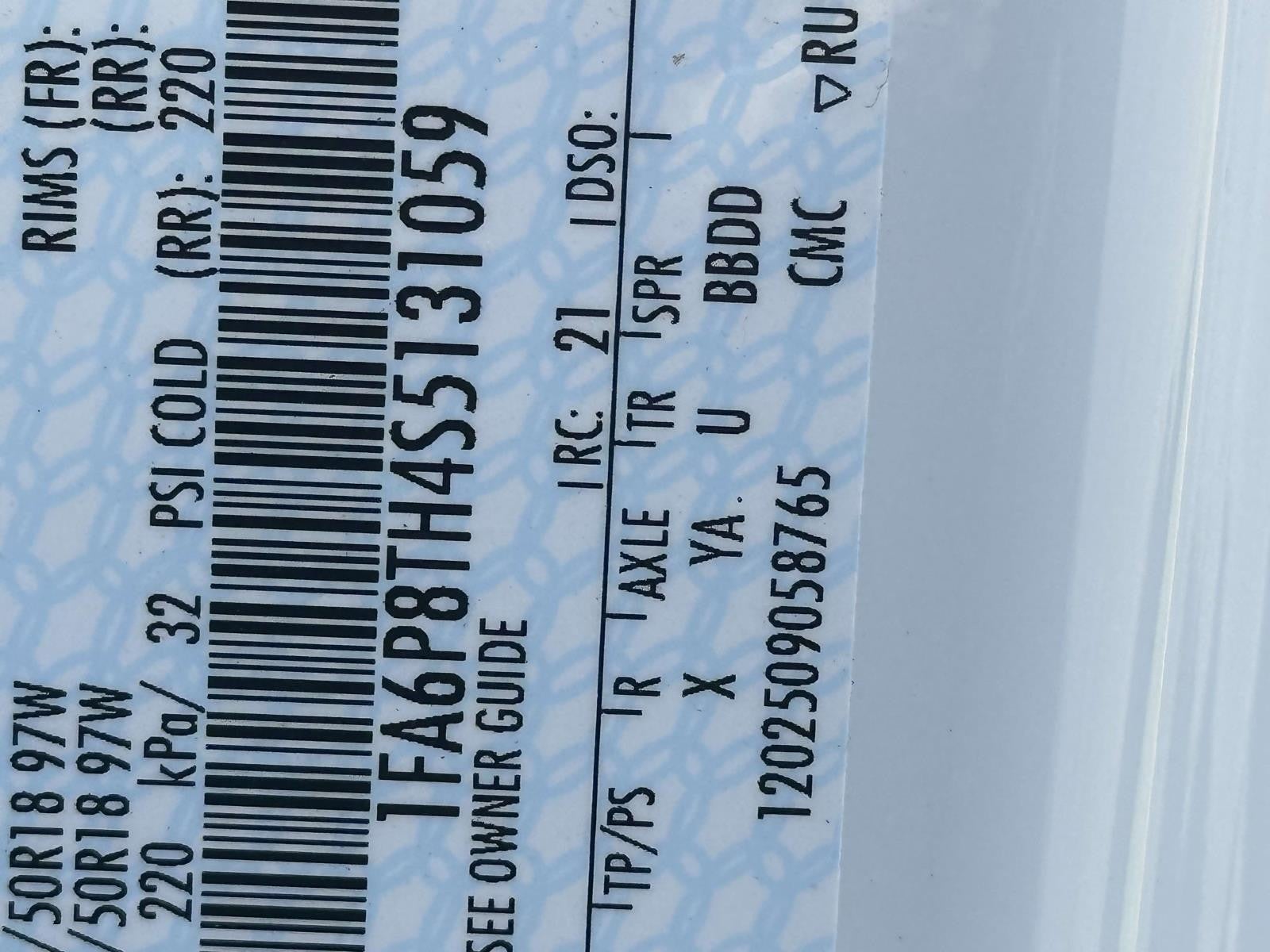 2025 Ford Mustang ECOBOOST FASTBACK