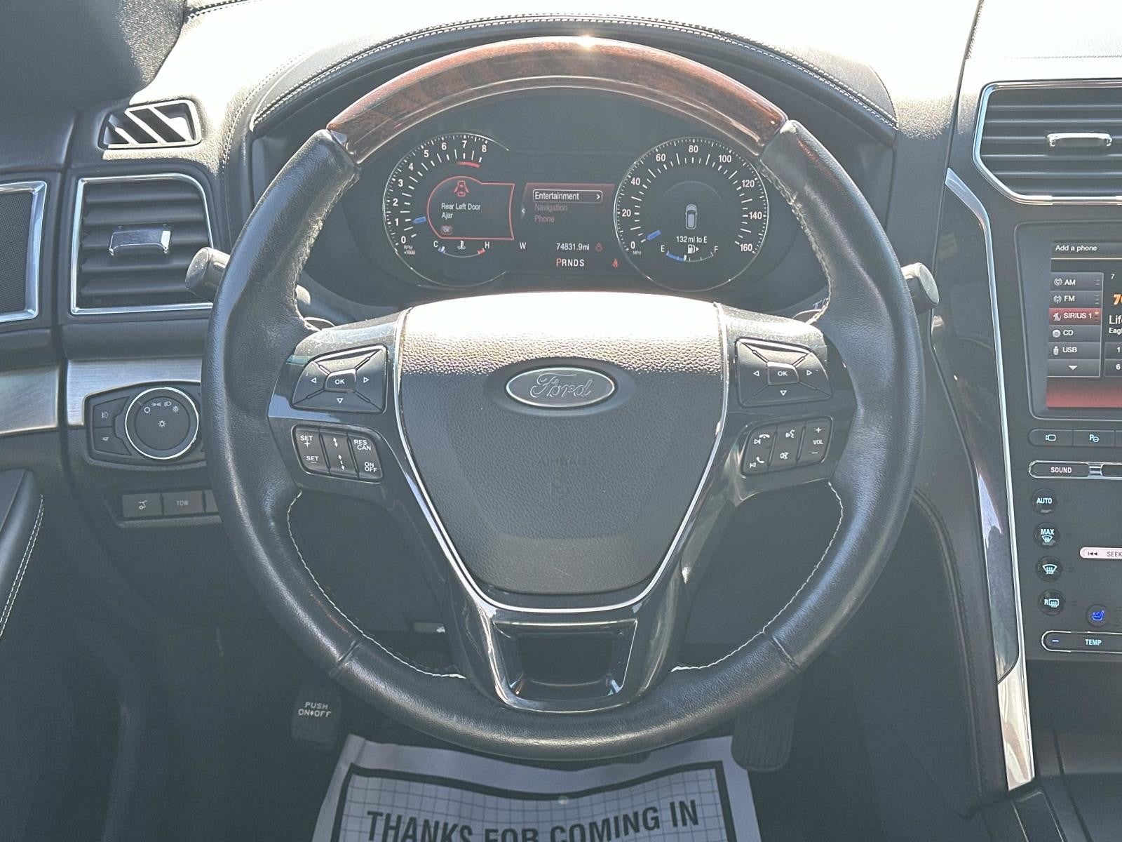 2016 Ford Explorer 4WD PLATINUM